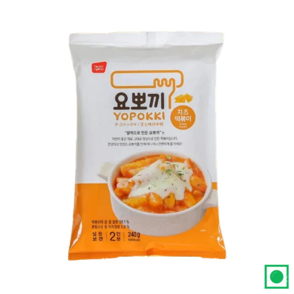 Yopokki Cheese Topokki, 240g (Imported) - Remkart