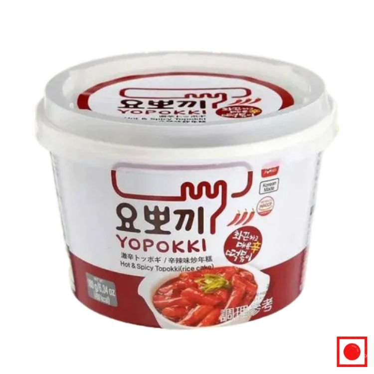 Yopokki Hot and Spicy Topokki, 180g (Imported) - Remkart