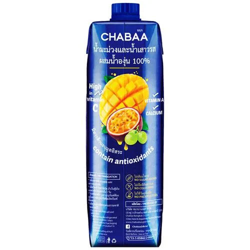 Chabaa Juice Mango & Passion Fruit 1L (IMPORTED) - Remkart
