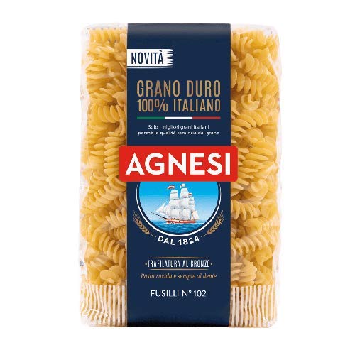 Agnesi Fusilli Pasta Gourmet Pack, 500g - Remkart