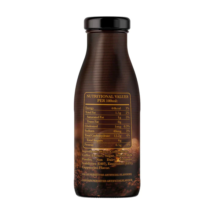 Kings Coffee Premium Vanilla Cold Coffee, 280ml (Imported) - Remkart
