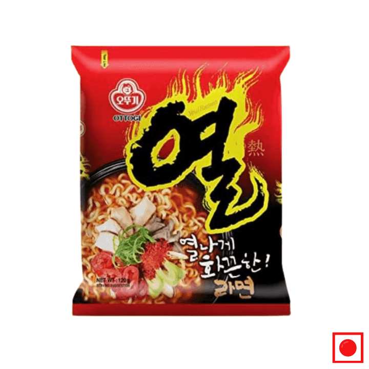 Ottogi Yeul Ramen Korean Noodles, 120g (Imported) - Remkart