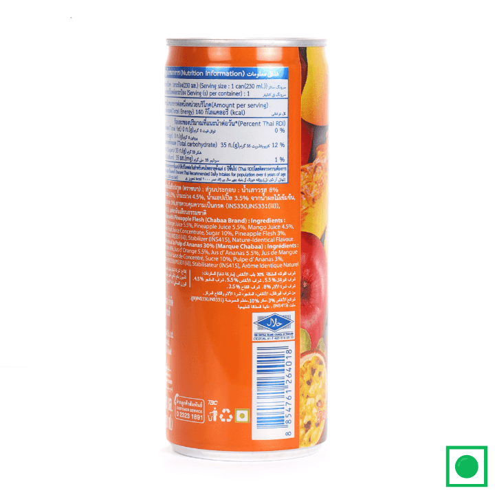 Chabaa Mix Fruit Juice Can 230ml (IMPORTED) - Remkart