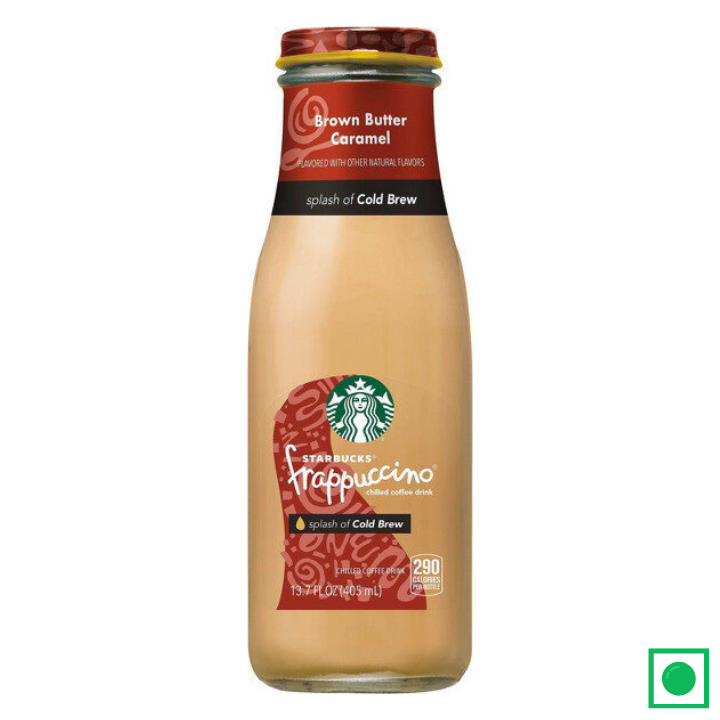 Starbucks Frappucino Brown Butter Caramel with Splash of Cold Brew, 405ml (IMPORTED) - Remkart