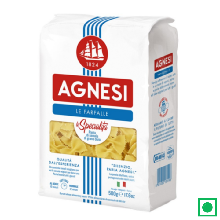 Agnesi FarFalle Pasta Gourmet Pack, 500g - Remkart