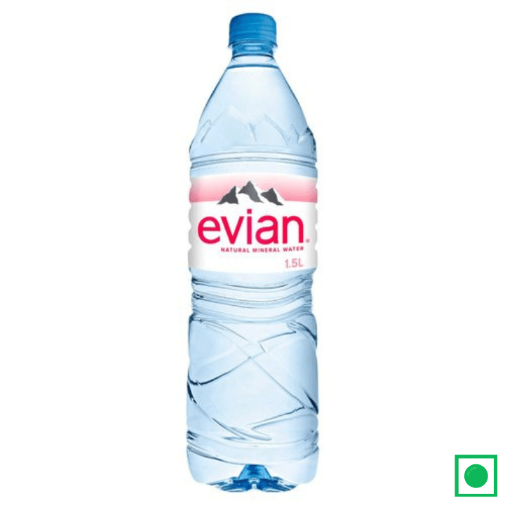 Evian Natural Mineral Water, 1.5L (IMPORTED) - Remkart