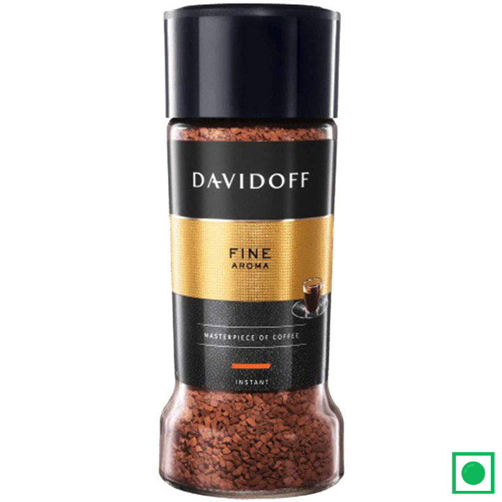 Davidoff Café Instant Coffee Jar, Fine Aroma, 100g(Imported) - Remkart