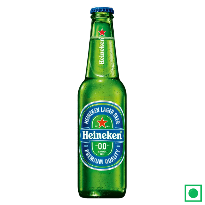 Heineken 0.0% Non Alcoholic Bottle, 330ml - Remkart