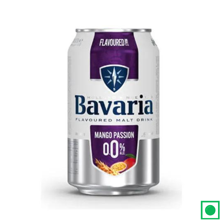 Bavaria 0.0% Non Alcoholic Mango Passion Malt Fusion Beverage, 330ml - Remkart