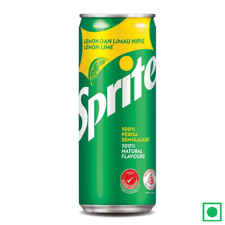 Sprite Lemon Lime 100% Natural Flavours, 320ML (Imported) - Remkart