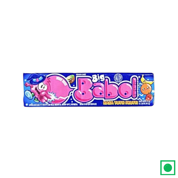 Big Babol Rasa Tutti Frutti Bubble Gum, 22.5g (Imported) - Remkart
