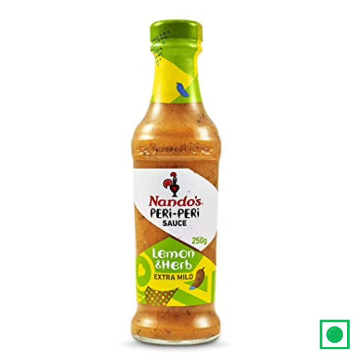 Nando's Peri Peri Chilli Sauce, Lemon and Herb, 250g (IMPORTED) - Remkart