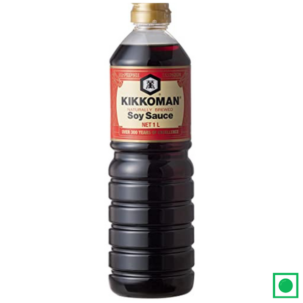 Kikkoman Naturally Brewed Soy Sauce, 1 Litre (IMPORTED) - Remkart