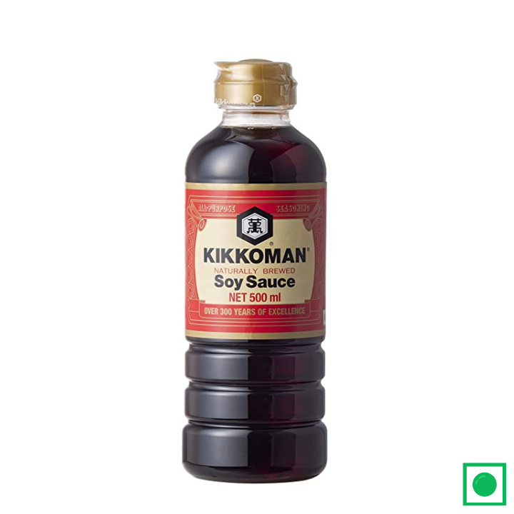 Kikkoman Naturally Brewed Soy Sauce, 500ml (IMPORTED) - Remkart