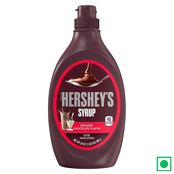 Hershey's Chocolate Flavor Syrup, 680g (Imported) - Remkart