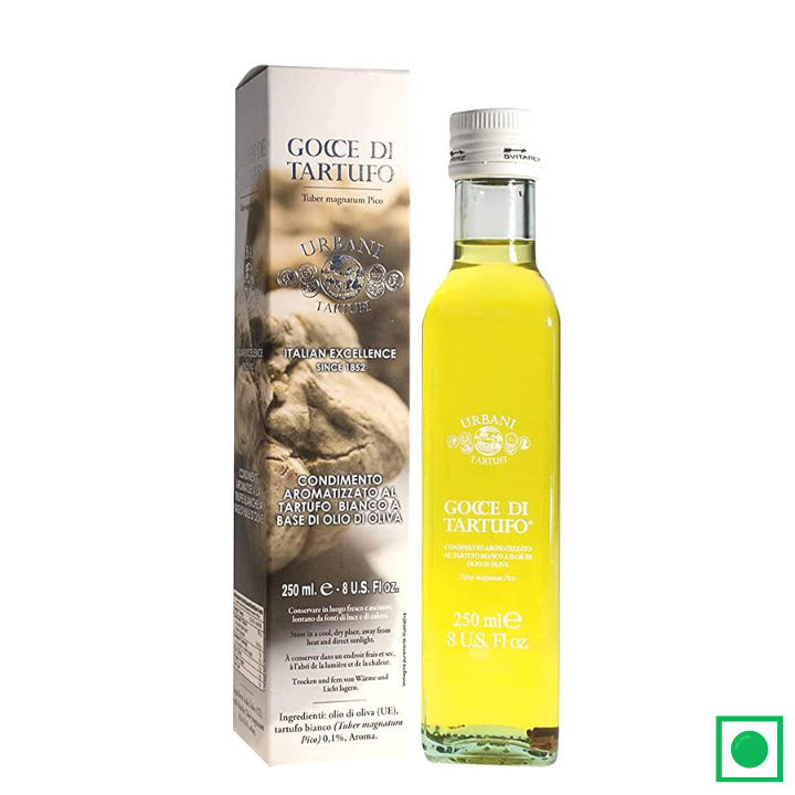Urbani Italian Olive Oil Infused with White Truffles Aroma, 250ml (IMPORTED) - Remkart