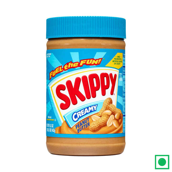 Skippy Creamy Peanut Butter, 462g (Imported) - Remkart