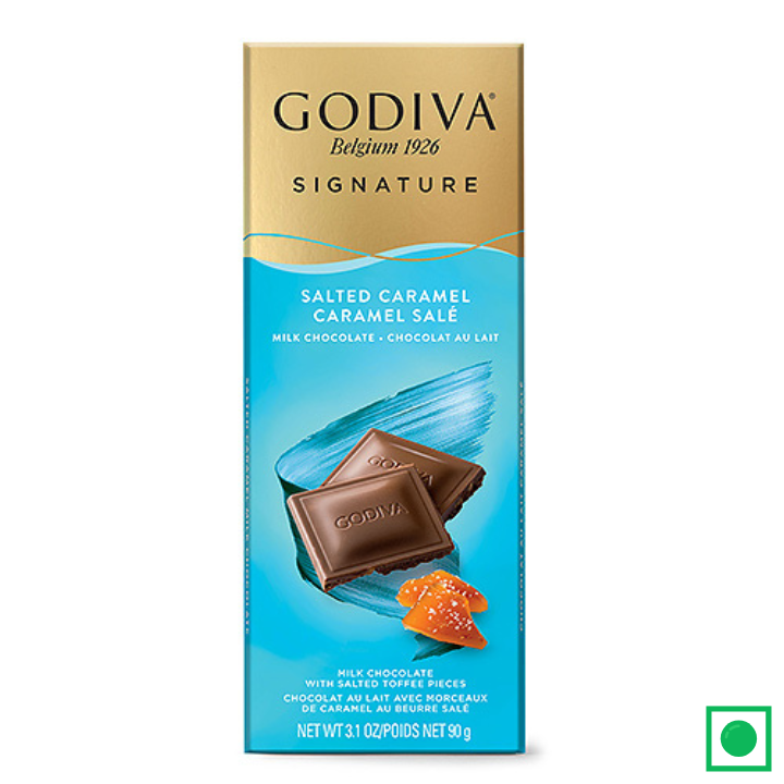 Godiva Salted Caramel Milk Chocolate, 90g - Remkart