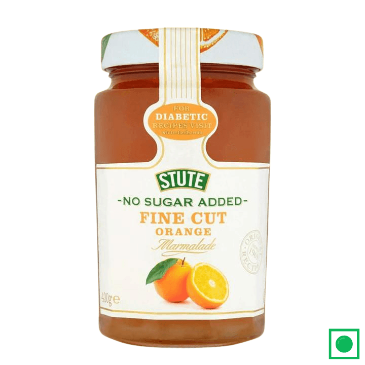 Stute Fine Cut Sugar Free Orange Jam, 430g (Imported) - Remkart