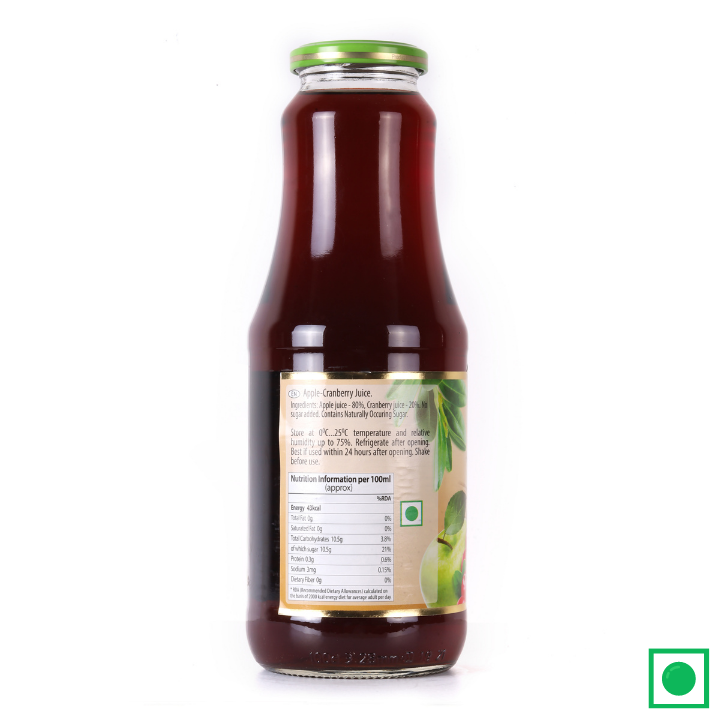 Vita Apple Cranberry Juice, 1L (IMPORTED) - Remkart