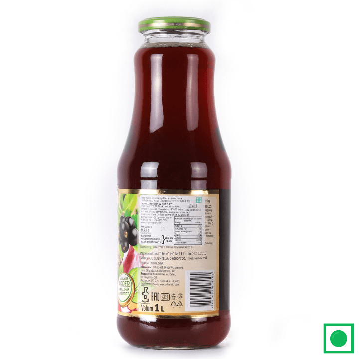 Vita Apple Cranberry Black Currant Juice, 1L (IMPORTED) - Remkart