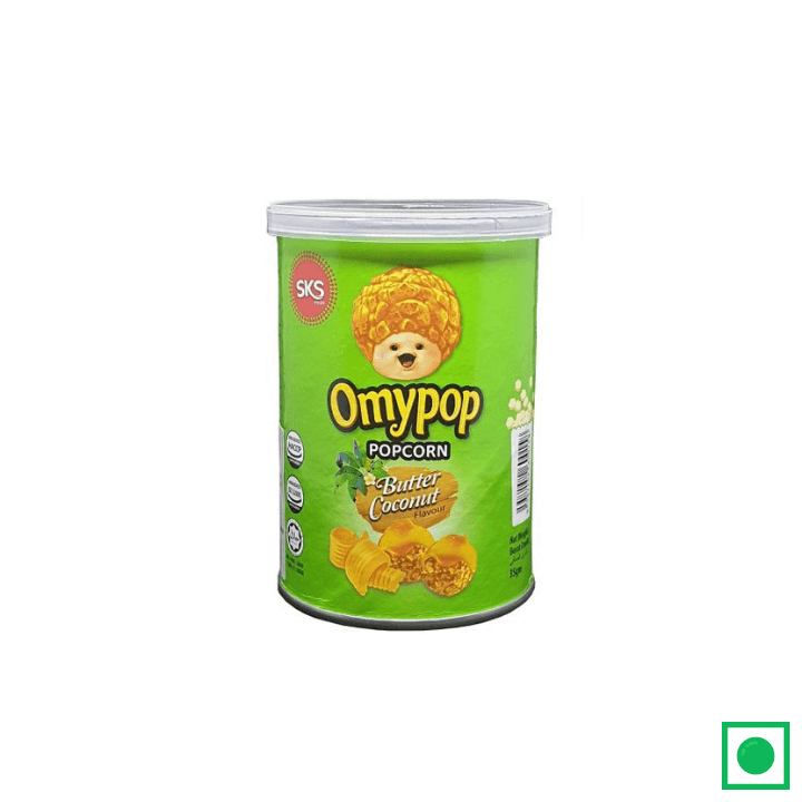 Omypop "Butter Coconut" Popcorn (Small), 35g (IMPORTED) - Remkart