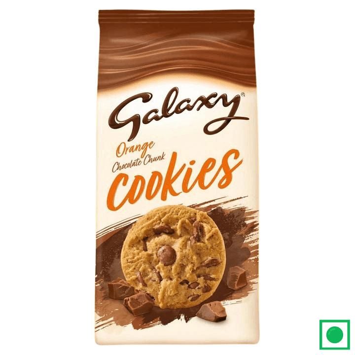 Galaxy Orange Chocolate Chunk Cookies, 162g - Remkart