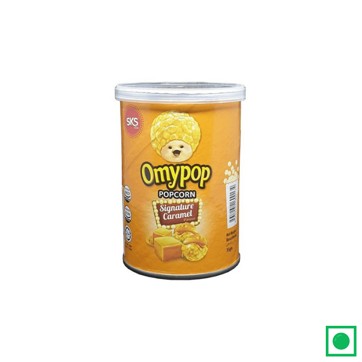 Omypop "Signature Caramel" Popcorn (Small), 35g (IMPORTED) - Remkart