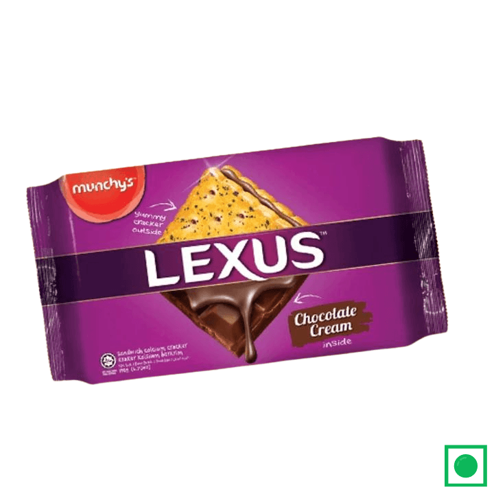 Munchy's Lexus, Chocolate Cream Sandwich, 95g - Remkart