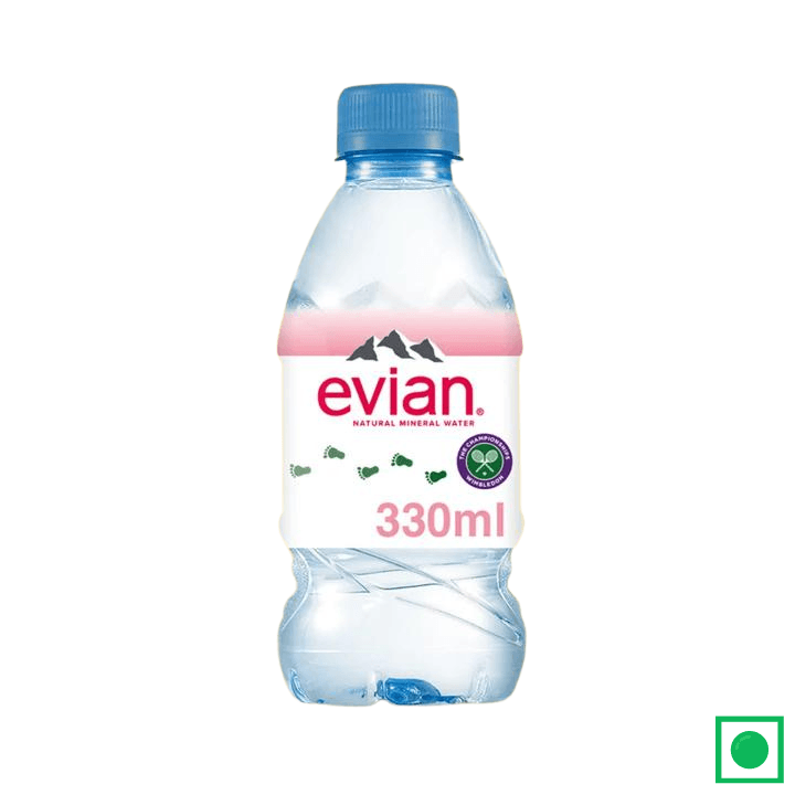 Evian Natural Mineral Water, 330ml (IMPORTED) - Remkart