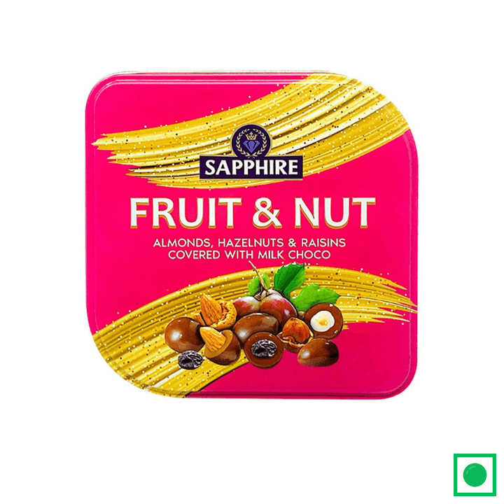 Sapphire Almonds, Raisins, Hazelnuts covered in Milk Chocolate 90g - Remkart