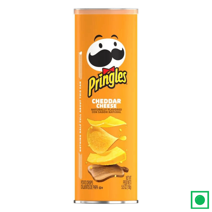 Pringles Cheddar Cheese Chips , 158 g - Remkart