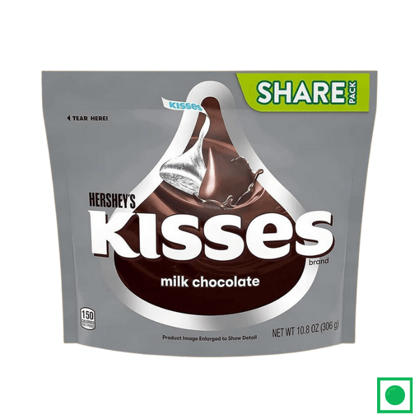 Hershey's Kisses Milk Chocolate, 306g - Remkart
