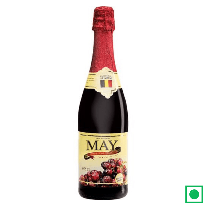 May Gold Non Alcoholic Sparkling Red Grape Juice, 750ml - Remkart