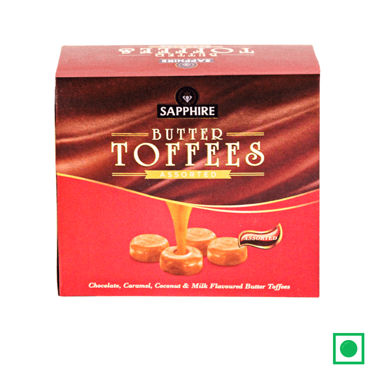 Sapphire Butter Toffee Assorted - Chocolate,Caramel,Coconut,Milk 150g - Remkart