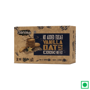 Danima NO ADDED SUGAR Cookies Vanilla Oats 75g - Remkart