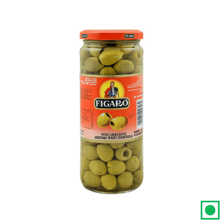 Figaro Pitted Green Olived 450g - Remkart