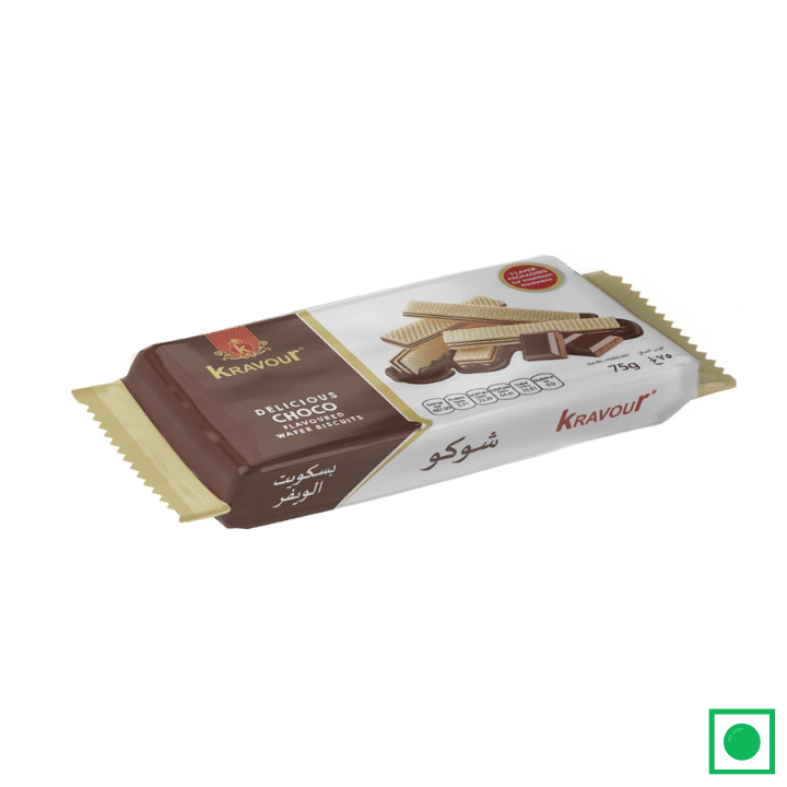 Kravour Chocolate Wafer, 75g - Remkart