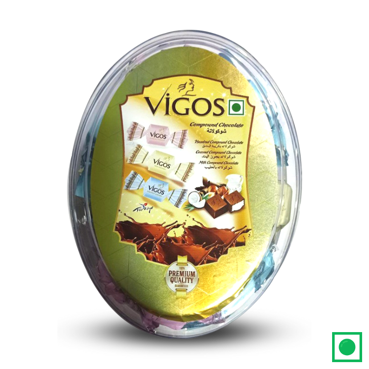 Vigos Chocolates Truffle Assortment Gift Pack Oval Shape, 225g