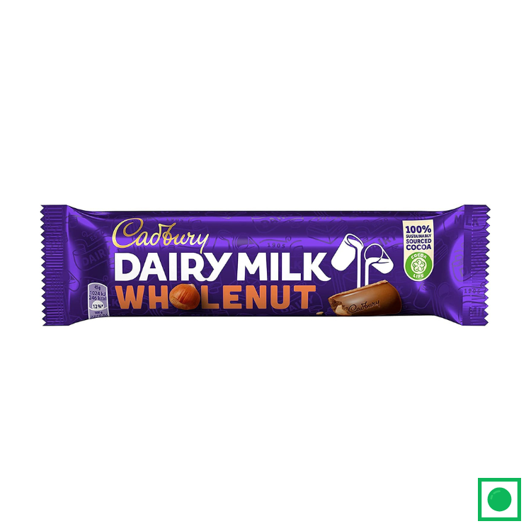Cadbury Dairy Milk Wholenut, 45g (Imported)