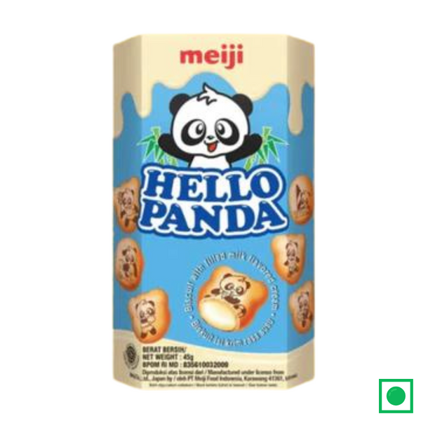 Hello Panda Milk Cream Biscuit, 45g (Imported)