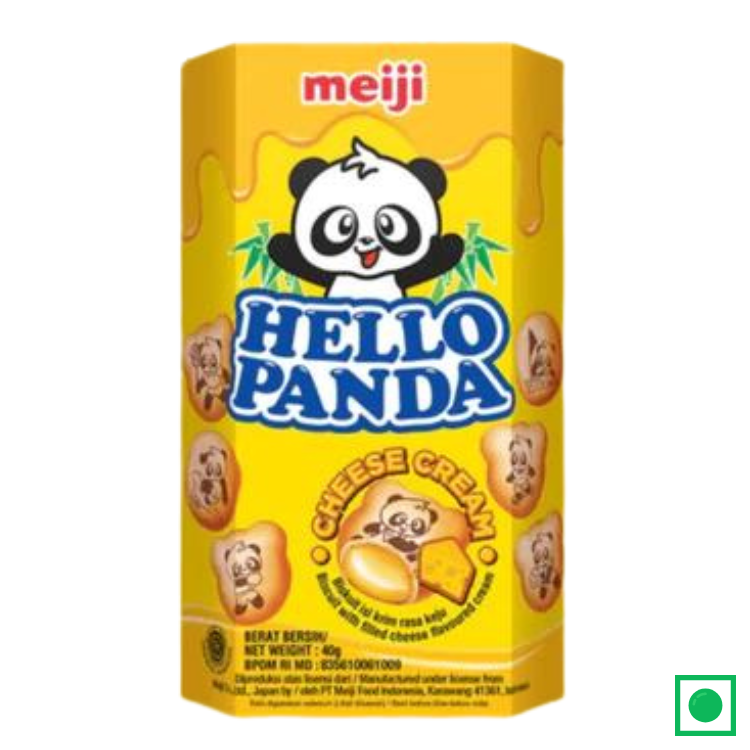 Hello Panda Cheese Cream Biscuit, 45g (Imported)