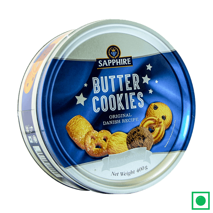 Sapphire Silver Collection Butter Cookies Assorted 400g - Remkart