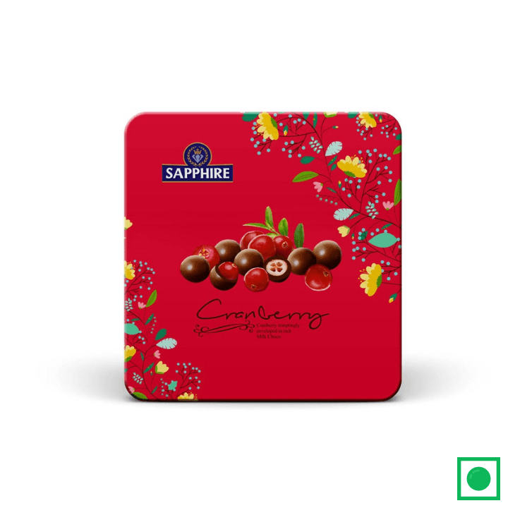 Sapphire Cranberries Covered in Milk Chocolate 200g - Remkart
