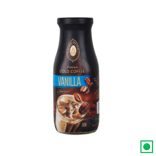 Kings Coffee Premium Vanilla Cold Coffee, 280ml (Imported) - Remkart