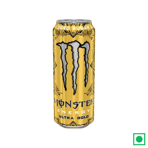 Monster Ultra Gold Zero Sugar, 500ml (Imported)