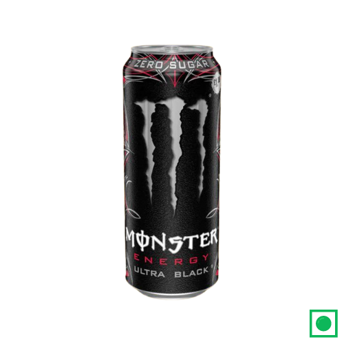 Monster Ultra Black Zero Sugar, 500ml (Imported)