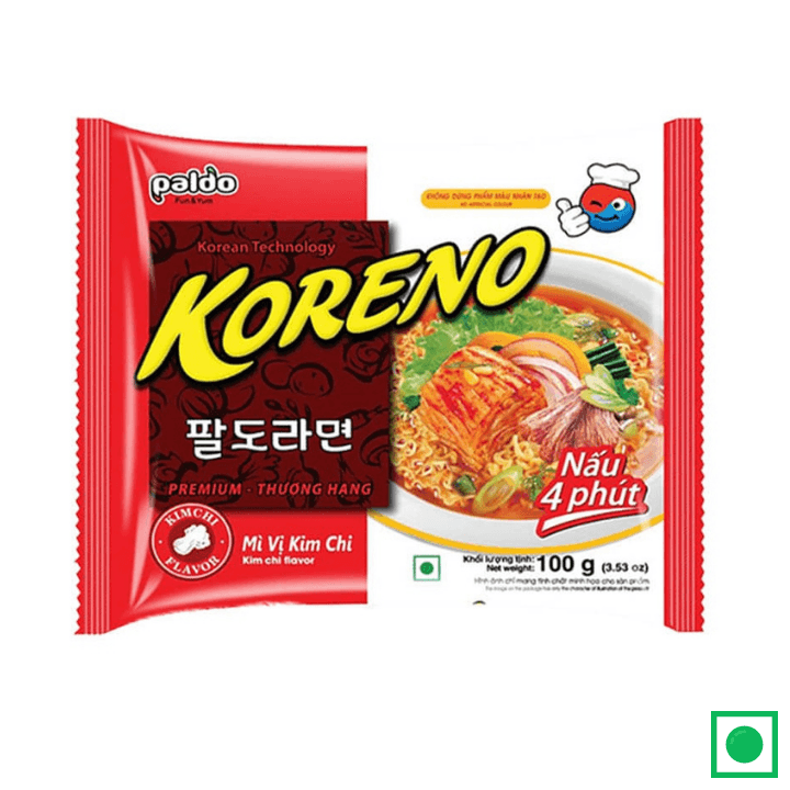 Paldo Koreno Kimchi Instant Korean Noodles 100g - Remkart