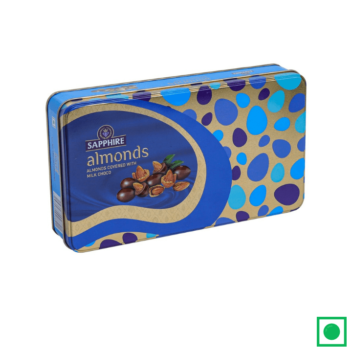 Sapphire Almonds Covered in Milk Chocolate, 175g - Remkart
