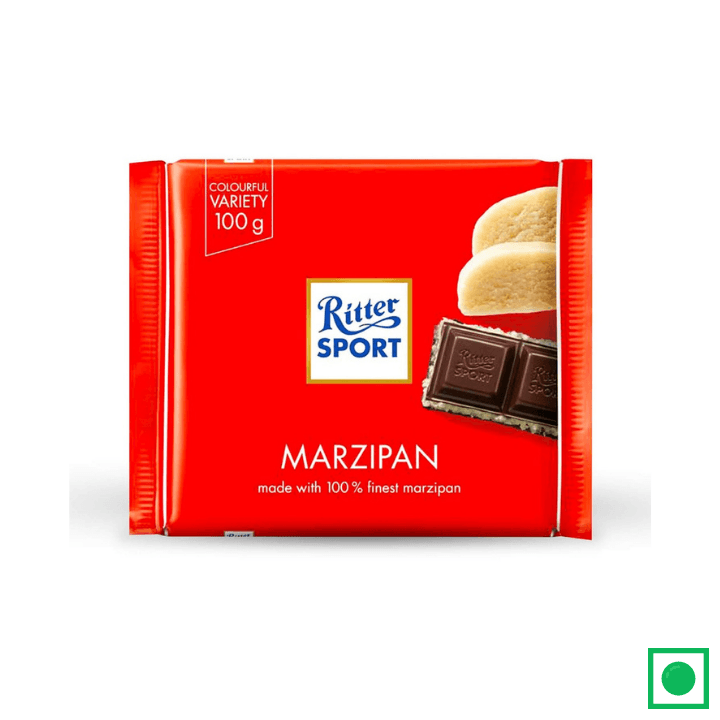 Ritter Sport Dark Chocolate with Marzipan Filling 100g - Remkart